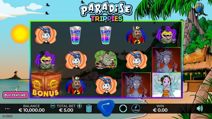 Paradise Trippies slot screen 1