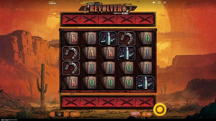 Revolvero slot screen 1