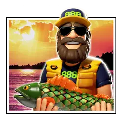 Wild Symbol of 888 Big Bass Bonanza Slot