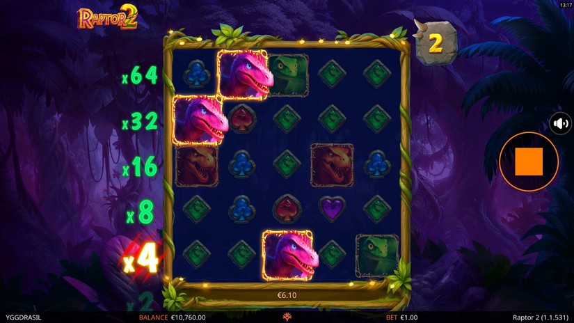 Raptor 2 slot screen 5