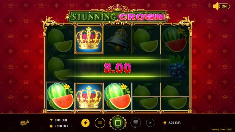 Stunning Crown slot screen 4