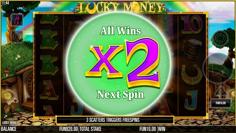 Lucky Money slot screen 3