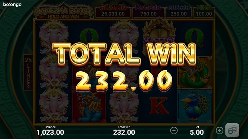 Ganesha Boost Hold and Win slot screen 10