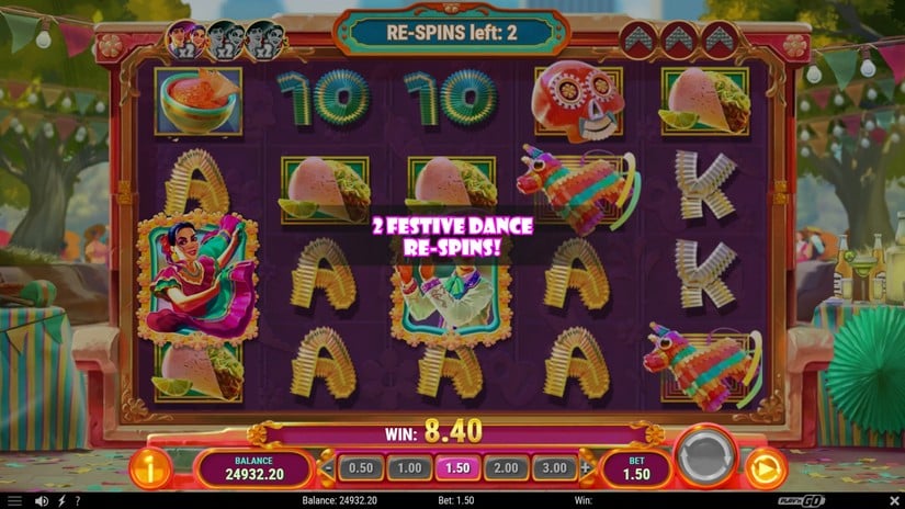 Puebla Parade slot screen 3