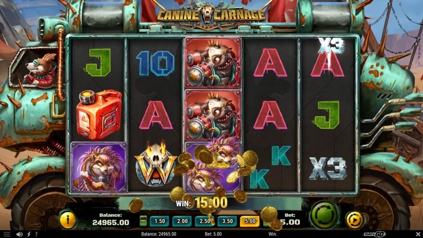 Canine Carnage slot screen 3