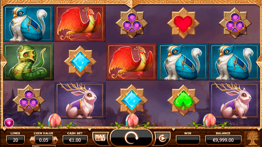 Nirvana slot screen 1