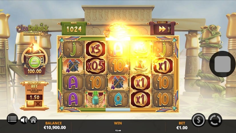 CleoPatrick DoubleMax slot screen 2