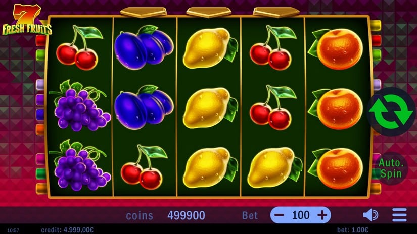 7 Fresh Fruits slot screen 1