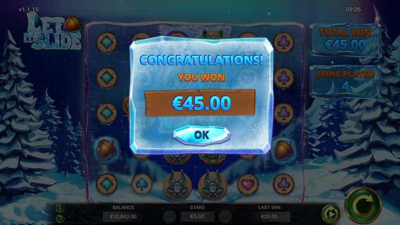 Let It Slide slot screen 7