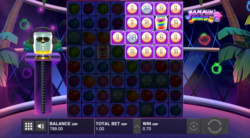 Jammin’ Jars 2 slot screen 6