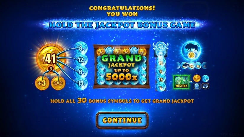 Sizzling Kingdom™: Bison slot screen 2