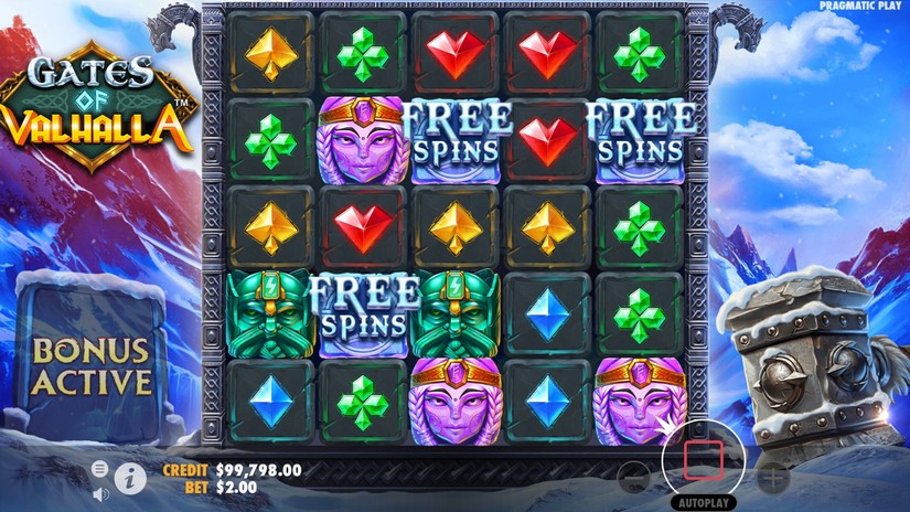 Gates of Valhalla slot screen 4