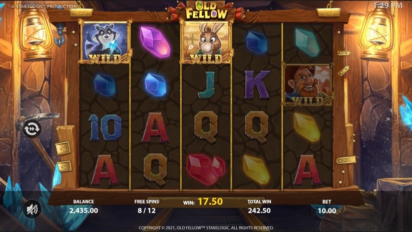 Old Fellow slot screen 5