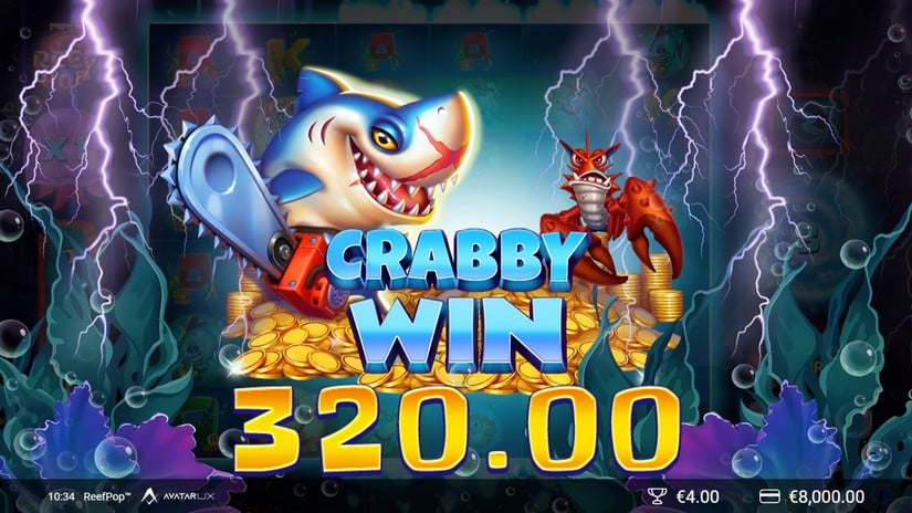 ReefPop slot screen 5