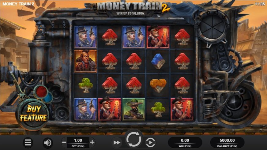 Money Train 2 slot screen 1