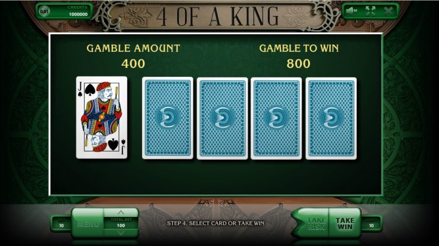 4 Of A King slot screen 3