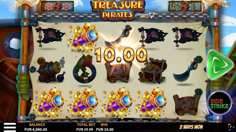 Treasure Pirates slot screen 2