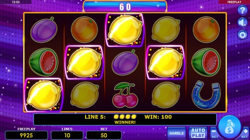 Cash Diamonds slot screen 4