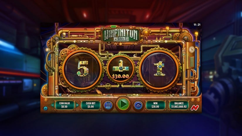 Winfinitum Reels slot screen 2