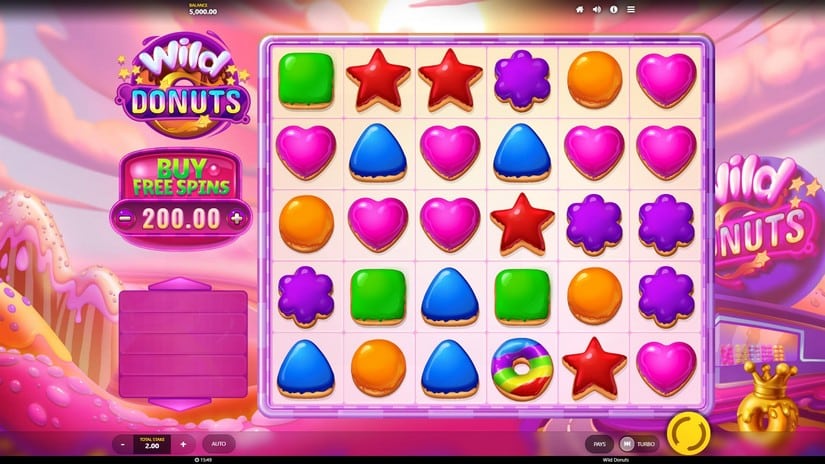 Wild Donuts slot screen 1