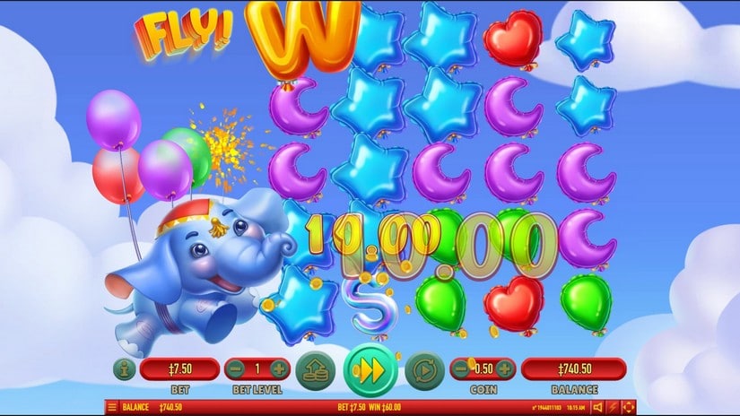 Fly! slot screen 6