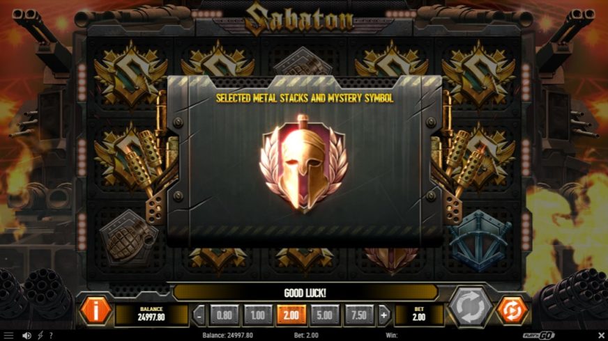Sabaton slot screen 5