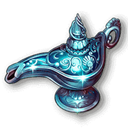 Wild Symbol of Mighty Hat Lamp Of Gold Slot