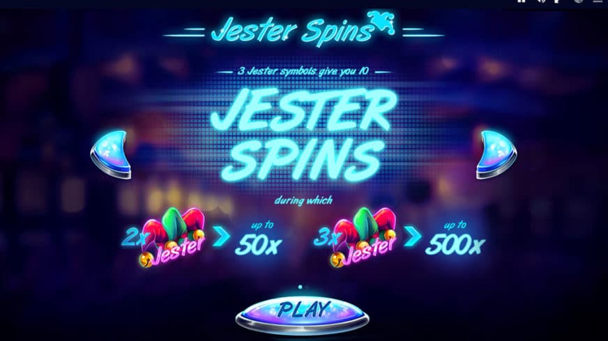 Jester Spins slot screen 2