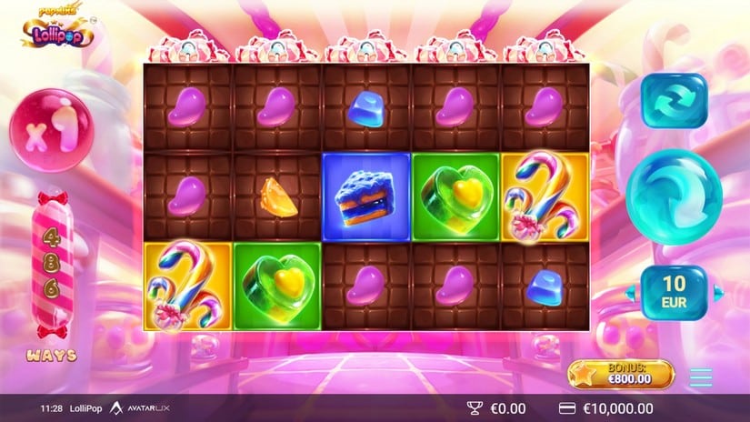 LolliPop slot screen 1