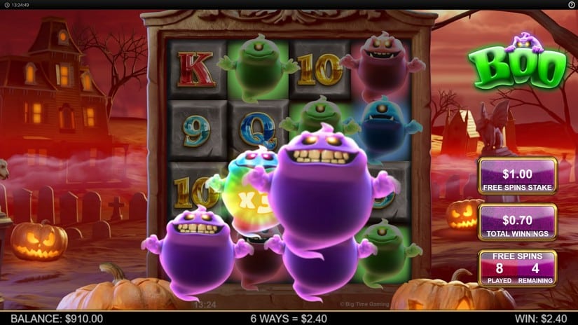 Boo slot screen 4