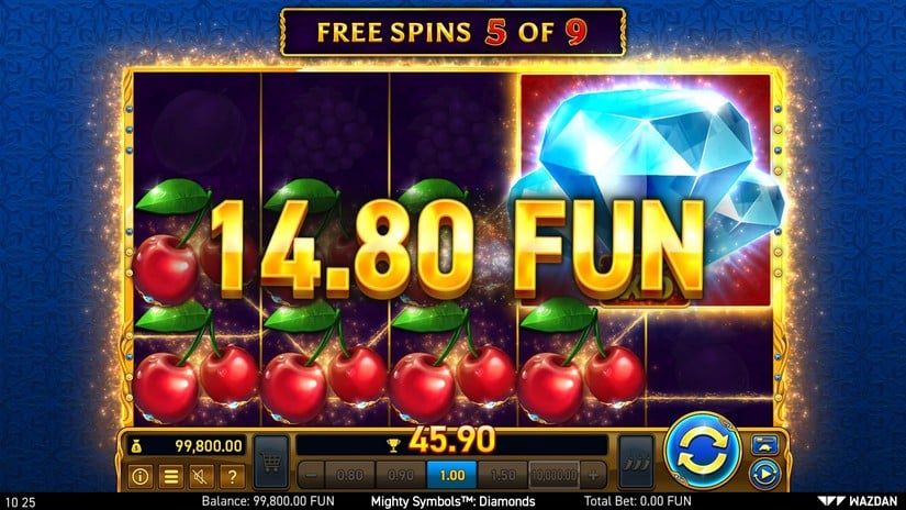 Mighty Symbols™: Diamonds slot screen 5