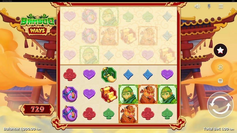 Bamboo Ways slot screen 1