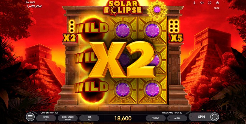Solar Eclipse slot screen 9