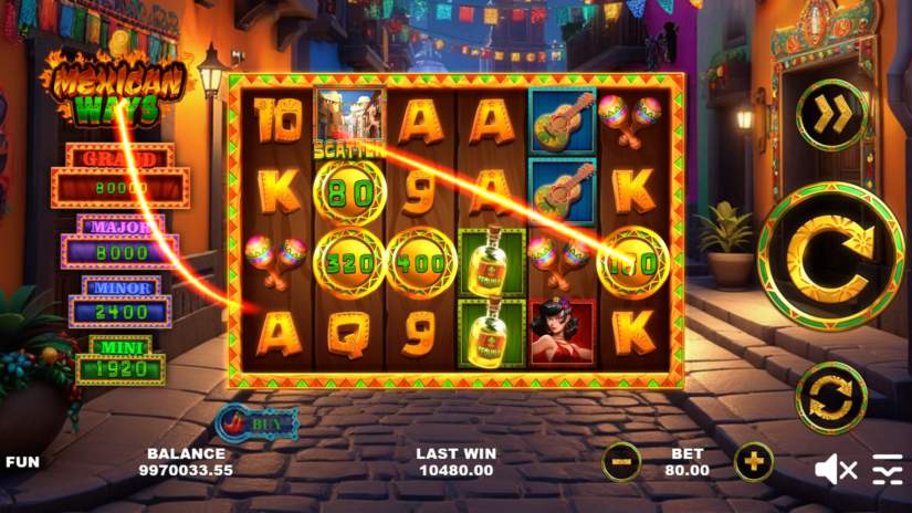 Mexican Ways slot screen 4