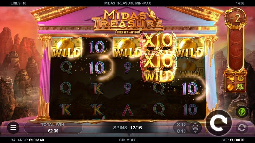 Midas Treasure Mini-Max slot screen 6