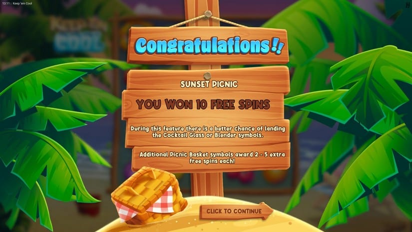 Keep ‘Em Cool slot screen 4