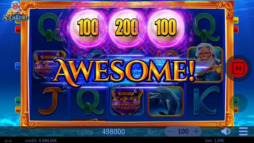 Aqua Lord slot screen 3