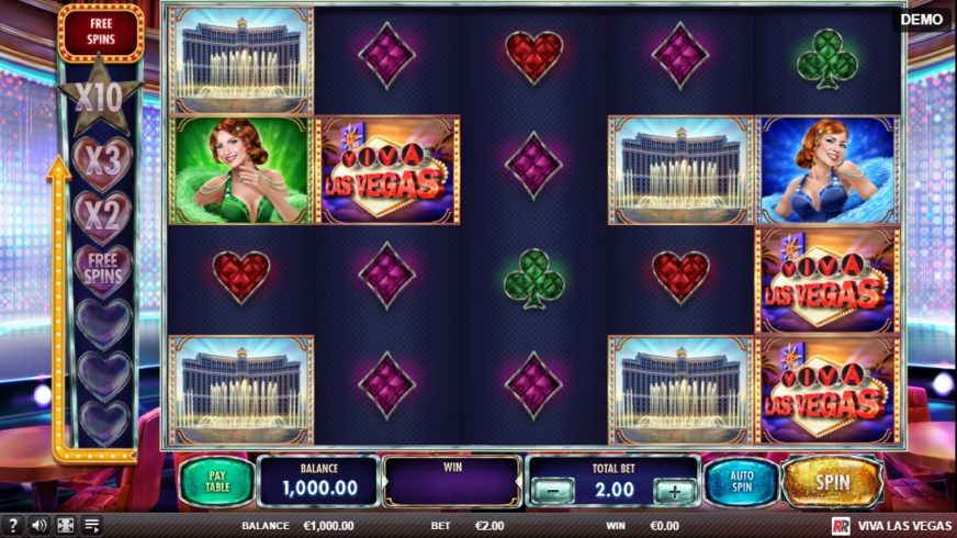 Viva Las Vegas slot screen 1
