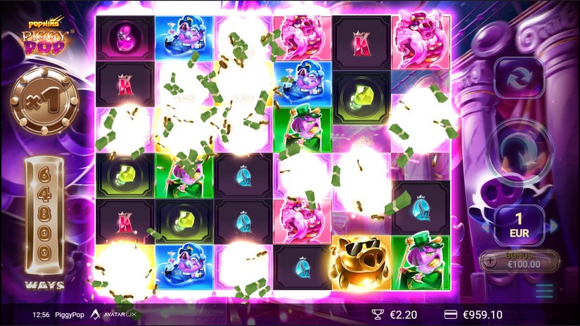 PiggyPop slot screen 4