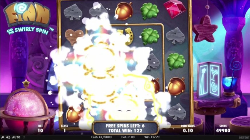 Finn and the Swirly Spin slot screen 3