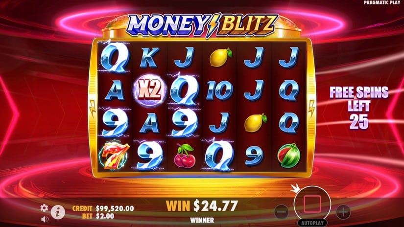 Money Blitz slot screen 5