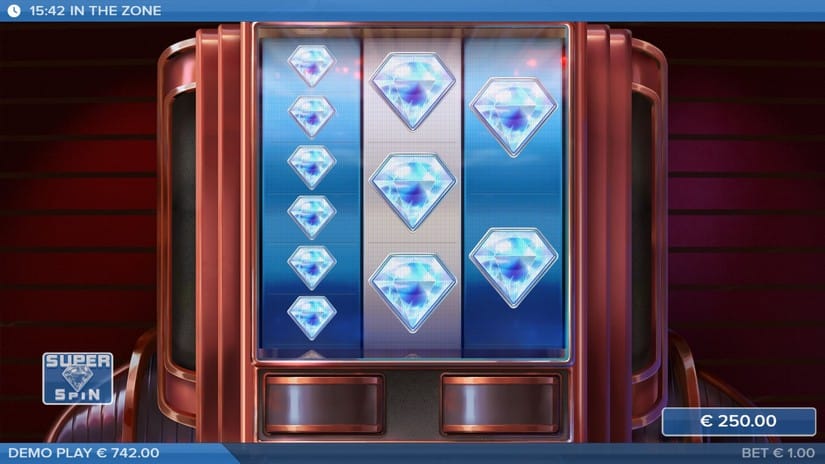 In the Zone slot screen 3