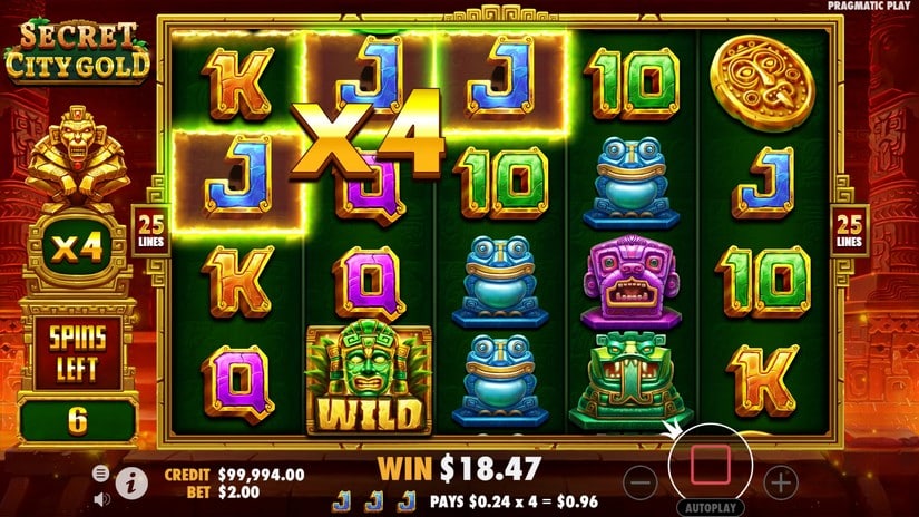 Secret City Gold slot screen 7