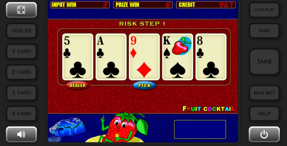 Fruit Cocktail slot demo