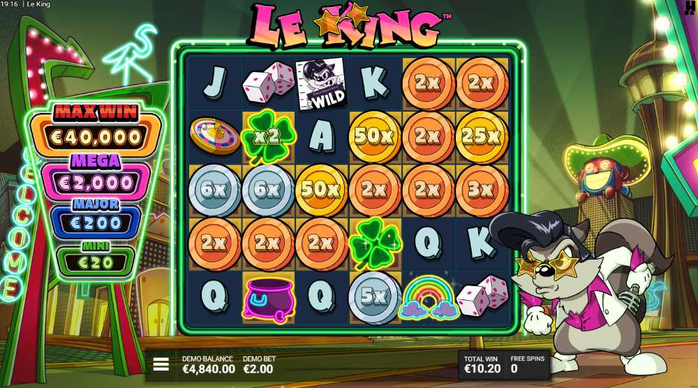 Le King online slot demo