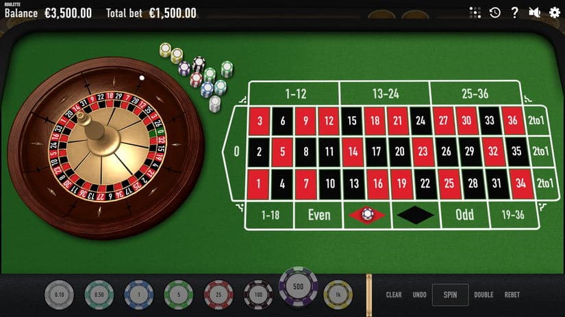 Roulette Nouveau slot screen 0