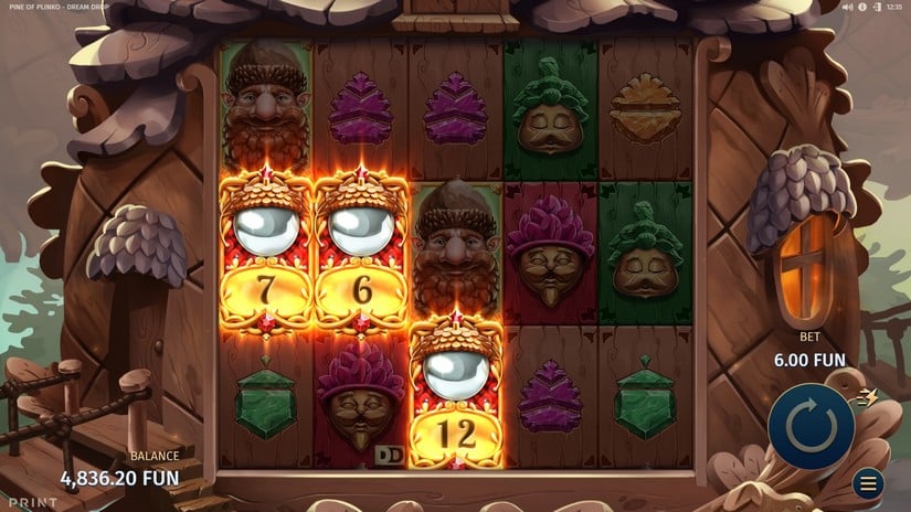 Pine of Plinko Dream Drop slot screen 4