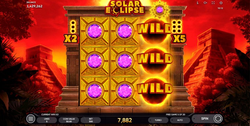 Solar Eclipse slot screen 8