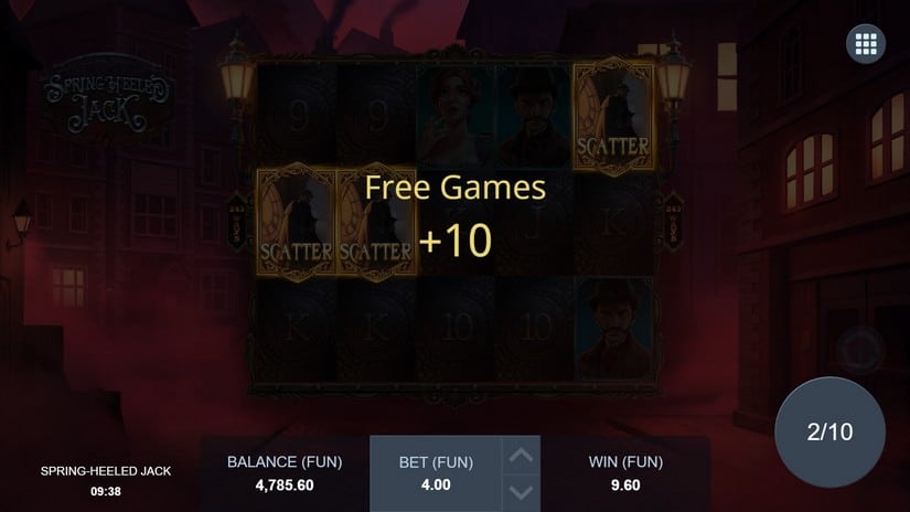 Spring Heeled Jack slot screen 7