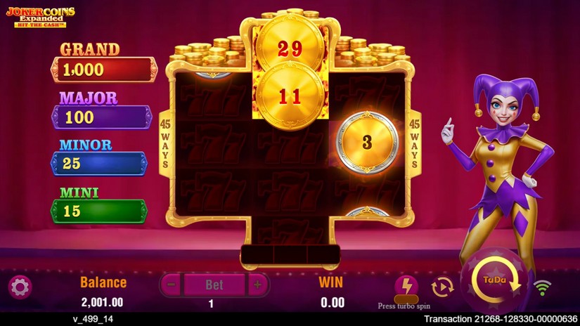 Joker Coins Expanded slot screen 5